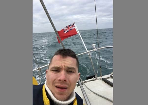 Dmytro Kruik, 29, who admitted people smuggling after being caught with six Ukrainian people in a yacht at Hayling Island