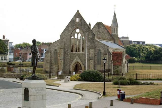 The Royal Garrison Church, Old Portsmouth. Picture: Alan Kerry