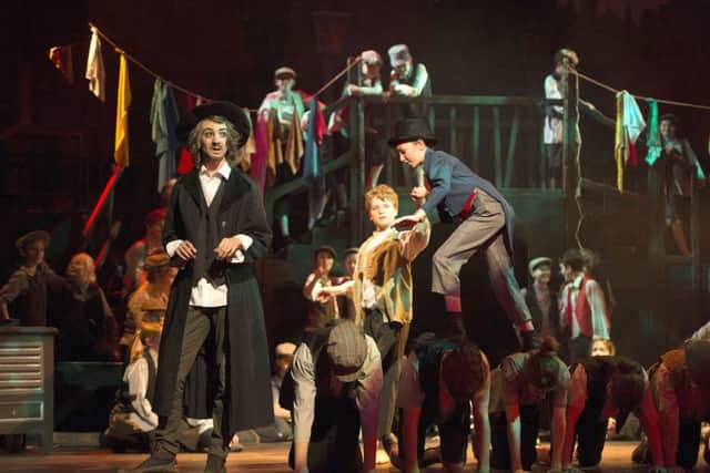 Fagin introduces Oliver to the ways of the world  Picture: Peter Langdown