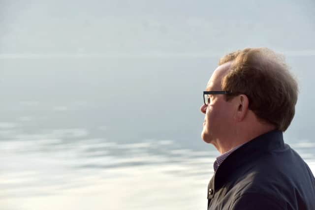 Bishop Christopher reflects while on a boat trip on the Sea of Galilee