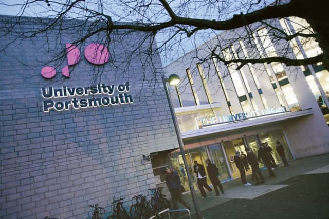 University of Portsmouth. Picture:Sophie Hall