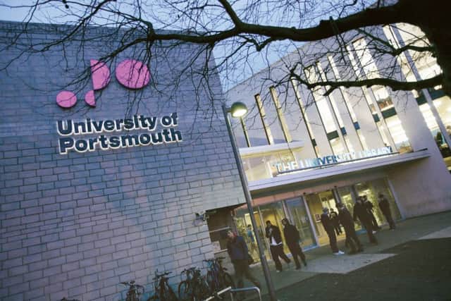 University of Portsmouth. Picture:

Sophie Hall