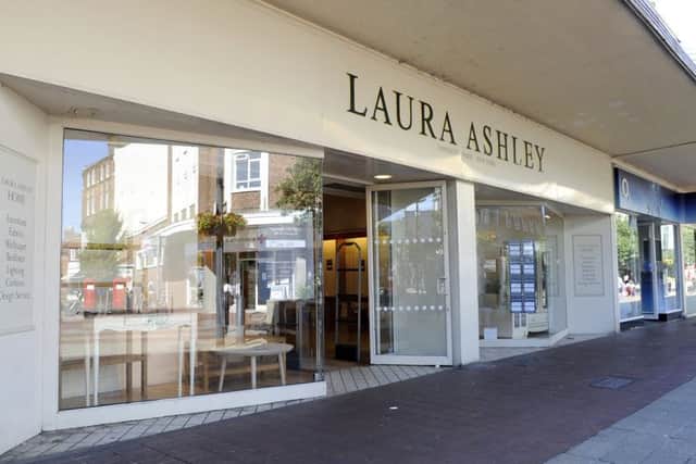 The former Laura Ashley store