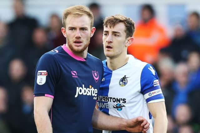 Matt Clarkes Pompey performances have attracted plenty of admirers Picture: Joe Pepler