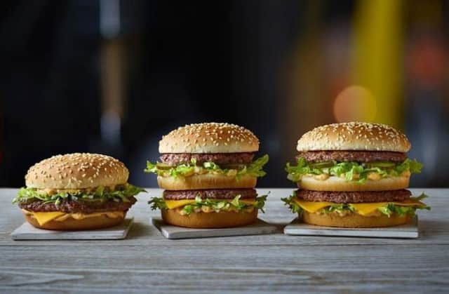 McDonald's has launched its limited edition supersize Big Macs
