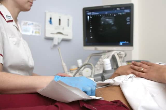 An ultrasound taking place Picture: Habibur Rahman