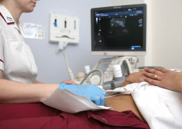 An ultrasound taking place Picture: Habibur Rahman