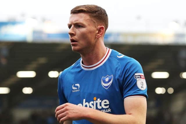 Pompey left-back Dion Donohue