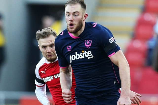 Pompey defender Matt Clarke Picture: Joe Pepler