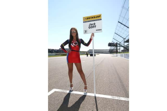 Tegan Ramsay, 19, from Emsworth, who spent 2017 as a British Touring Car Championship grid girl for racer Jack Goff and who spoke out against banning grid girls this week