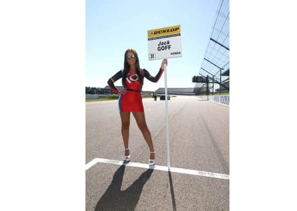 Tegan Ramsay, 19, from Emsworth, who spent 2017 as a British Touring Car Championship grid girl for racer Jack Goff and who spoke out against banning grid girls this week