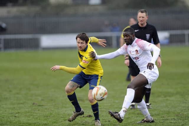Dan Wooden scored a double for Moneyfields in their league win.
Picture: Ian Hargreaves