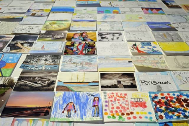 Postcards made by people in Portsmouth