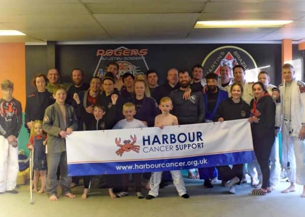 Rogers JiuJitsu Academy in Gosport held a 24-hour grapplethon for the Harbour Cancer Centre