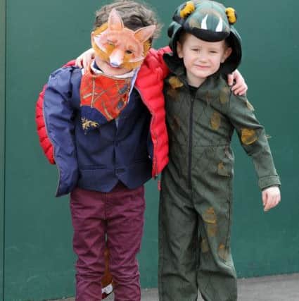 These young classmates looked great! (180209-6627)