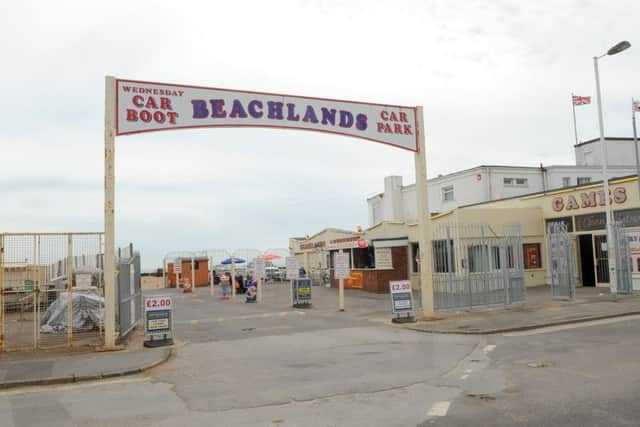 The Beachlands Car Park on Hayling Island