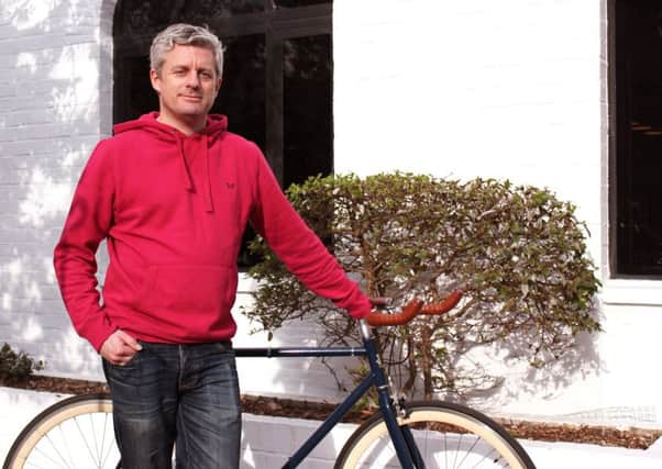 Cyclist Steven Piper from SI Digital