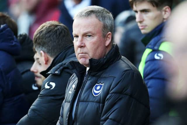 Pompey boss Kenny Jackett