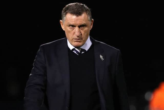 Blackburn Rovers manager Tony Mowbray. Picture: PA