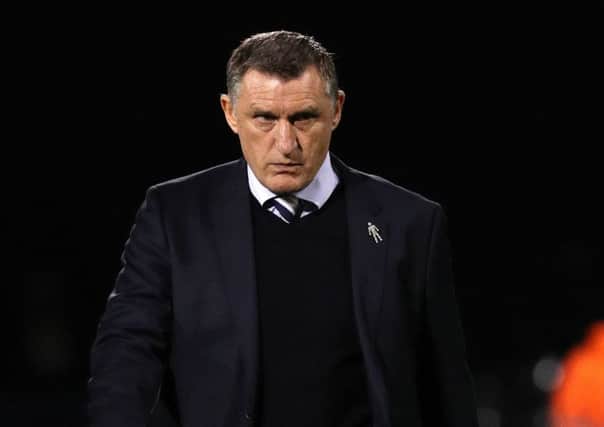 Blackburn Rovers manager Tony Mowbray. Picture: PA