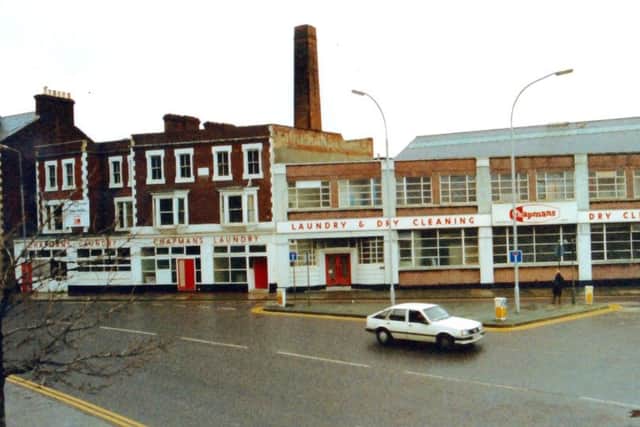 This photo was taken in 1990, it is of course Chapmans Laundry in Kingston Crescent.  (Bob Thompson)