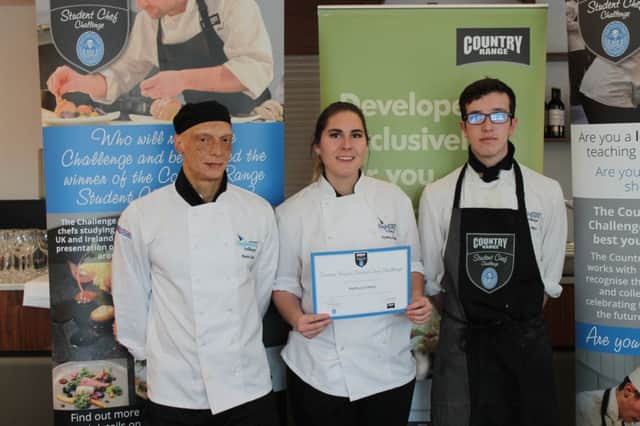 The student chefs from Highbury College. Picture: Jack Houston