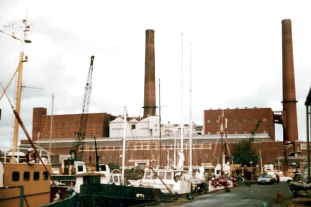 It now  seems odd to think the power station once overshadowed the Camber. Picture: Bob Thompson