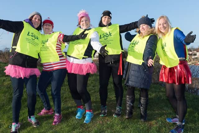 The Portchester Running Mummies. Left to right,Katherine Hobbs, Jo Hookings, Debra Palmer, Jo Easton, Tilli Brown and Laura Clark.Picture: Keith Woodland PPP-181102-175736006