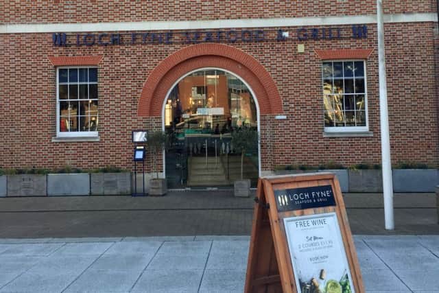 Loch Fyne at Gunwharf Quays