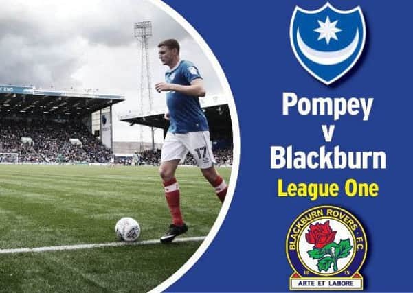 Pompey play host to Blackburn Rovers tonight