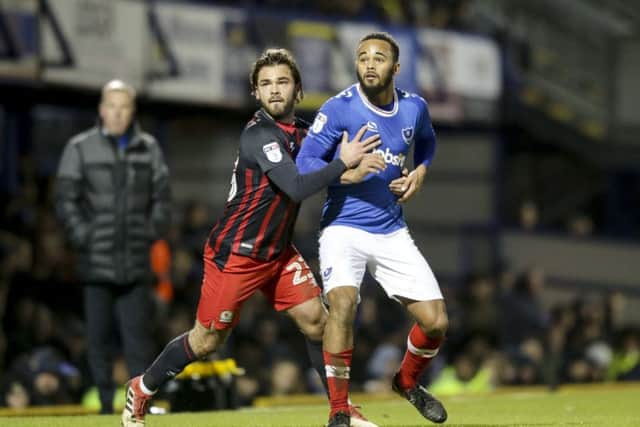 Pompey defender Anton Walkes. Picture: Robin Jones