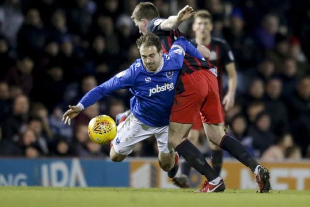 Pompey were beaten by Blackburn. Picture: Robin Jones