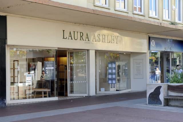 The Laura Ashley store which is being turned into a cafe and bar