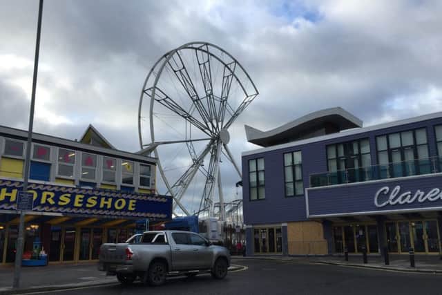 The Solent Wheel, which has returned to Clarence Pier Picture: Matthew Brown