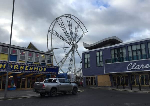 The Solent Wheel, which has returned to Clarence Pier Picture: Matthew Brown