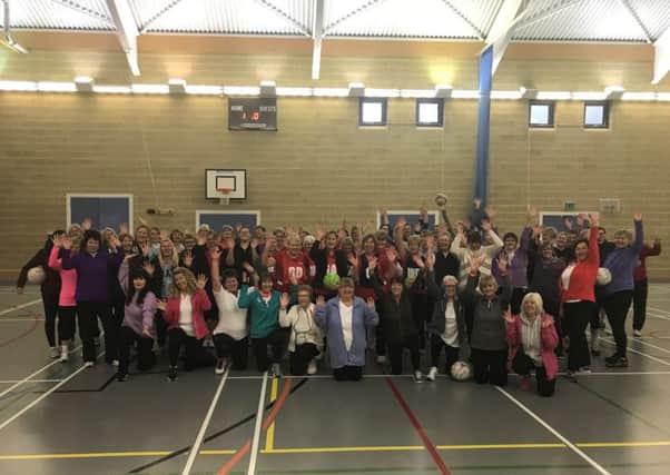 The walking netball festival was a big success