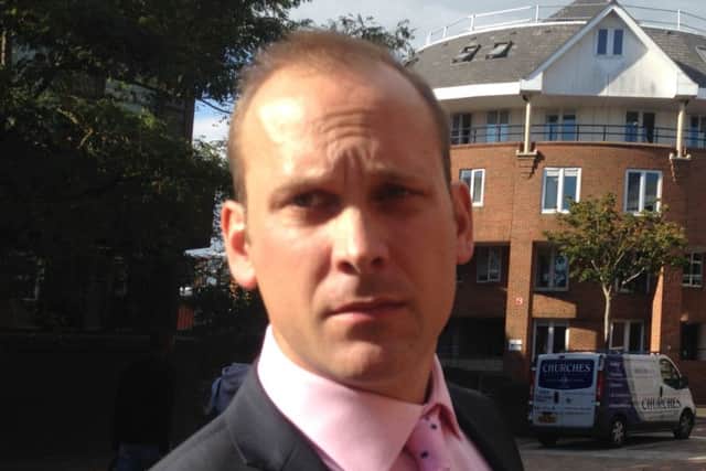 Alastair Gordon outside court in 2015