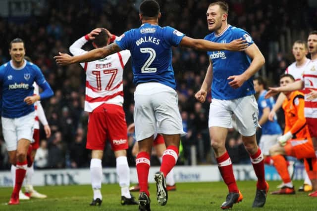 Anton Walkes and Matt Clarke, right, have both netted from recent set-pieces. Picture: Joe Pepler