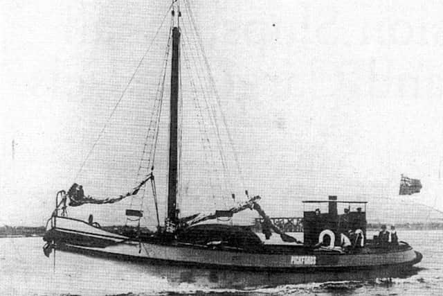 The Portsmouth-based lighter Bat  that crossed the Channel twice to help with the evacuation of Dunkirk.