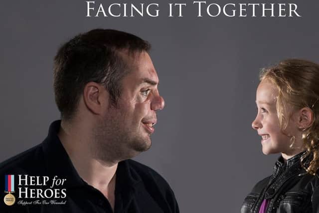 Simon Brown and Tempy Pattinson in the Polymedia created Facing it Together campaign video