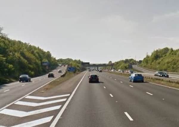 The M27 at junction 11 for Fareham. Picture: Google