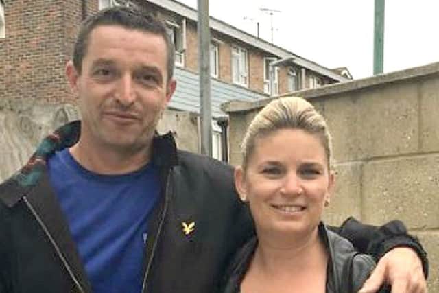Kerry Welton with husband Mark