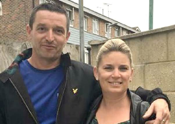 Kerry Welton with husband Mark