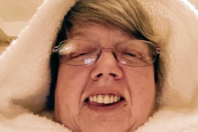 A selfie by Anne Savidge