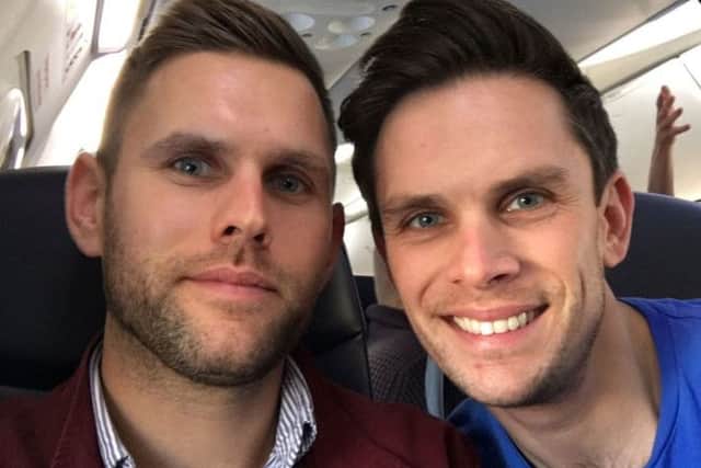 Stuart Hill, 30 (left) and his brother Jason Hill, 32. Picture: Family handout/PA Wire