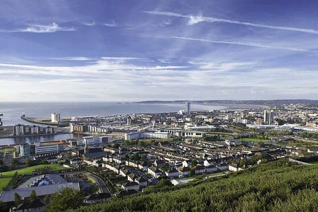 Swansea City Centre. Credit: Wiki Commons (Labelled for reuse)
