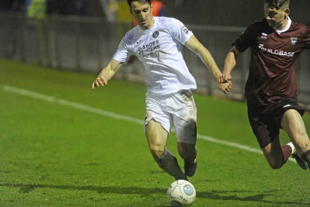 Jason Prior scored twice for Hawks in their league win against Hungerford. Picture: Ian Hargreaves.