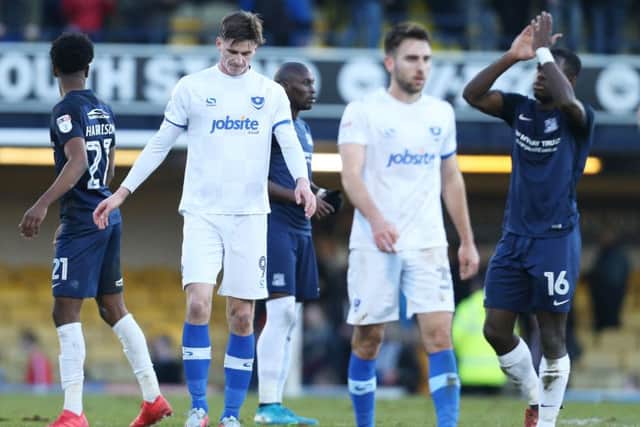 Pompey suffered defeat at Southend. Picture: Joe Pepler