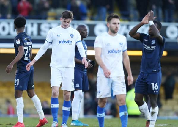 Pompey suffered defeat at Southend. Picture: Joe Pepler