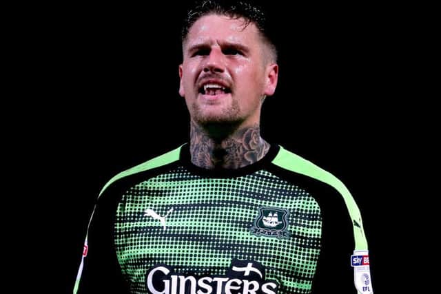 Sonny Bradley scored for Plymouth. Picture: PA/Richard Sellers